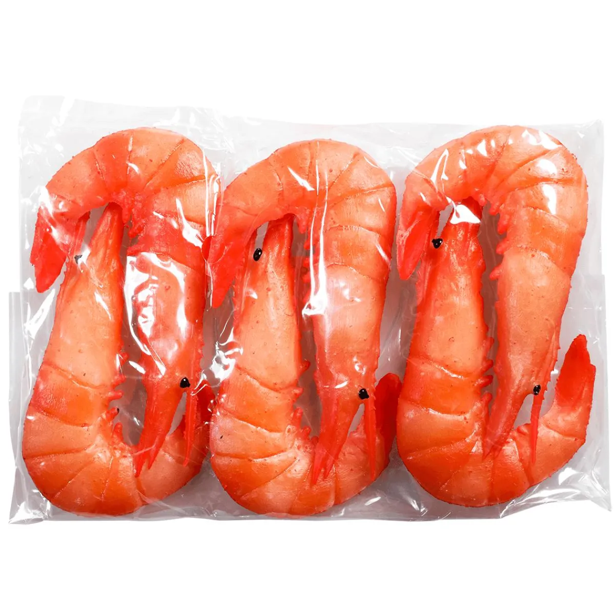 Pescados Y Mariscos>DecoWoerner Maniquíes De Gambas, Pack De 6 Piezas naranja