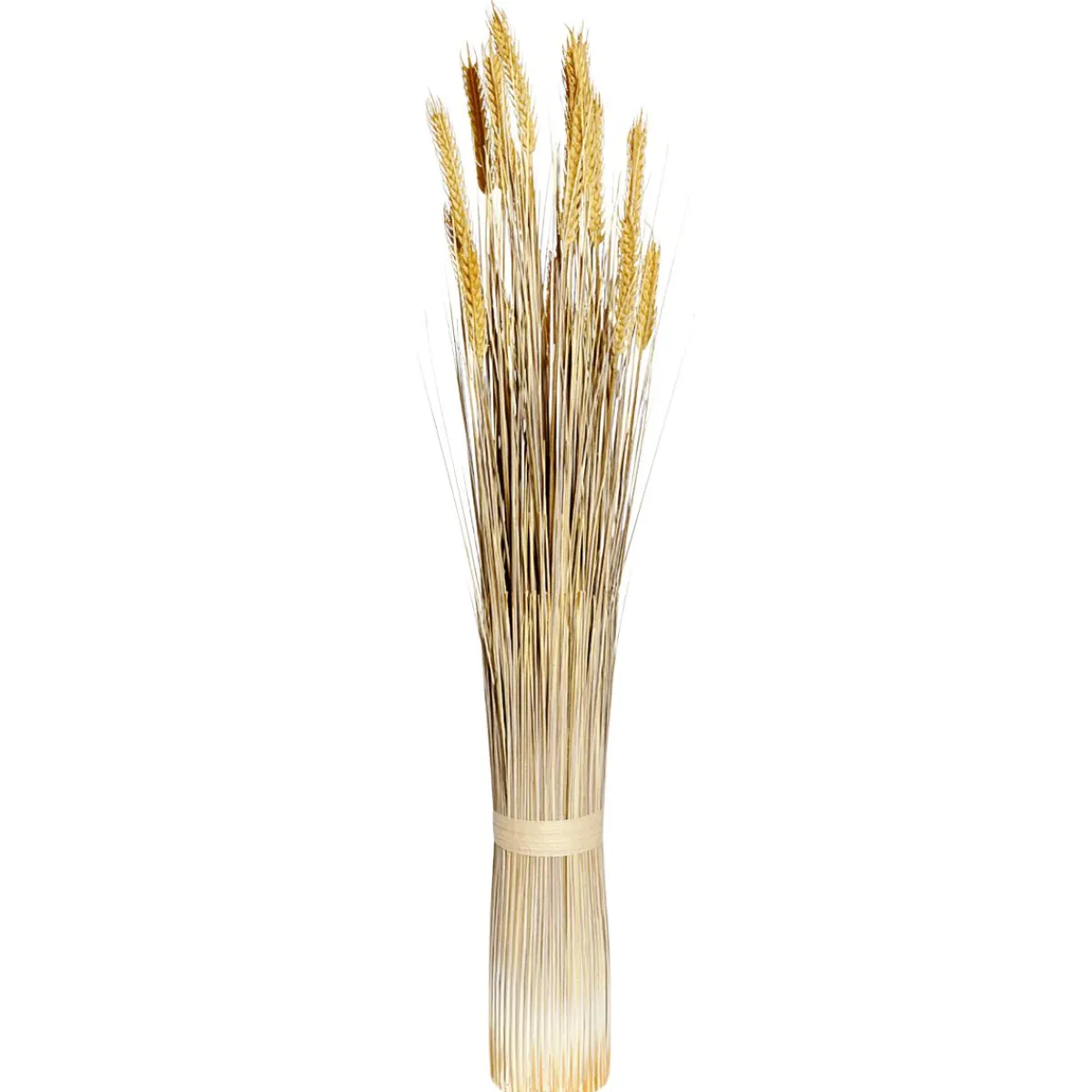 Decoración De Otoño|Hierba Decorativa>DecoWoerner Manojo De Espigas De Trigo Decorativo, 90 Cm amarillo