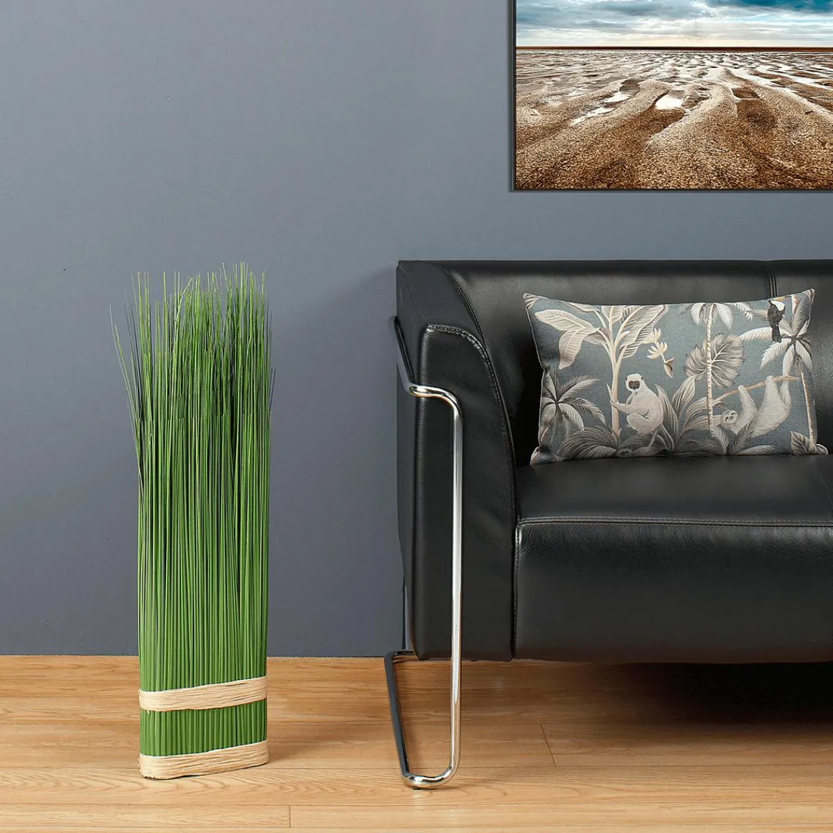 Hierba Decorativa>DecoWoerner Manojo De Hierba Decorativa 76 Cm verde