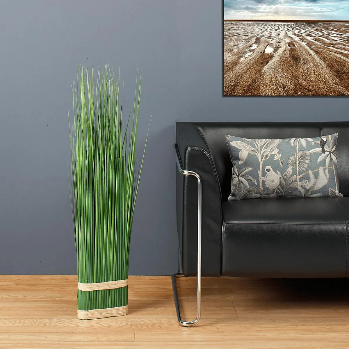 Hierba Decorativa>DecoWoerner Manojo De Hierba Decorativa 100 Cm verde