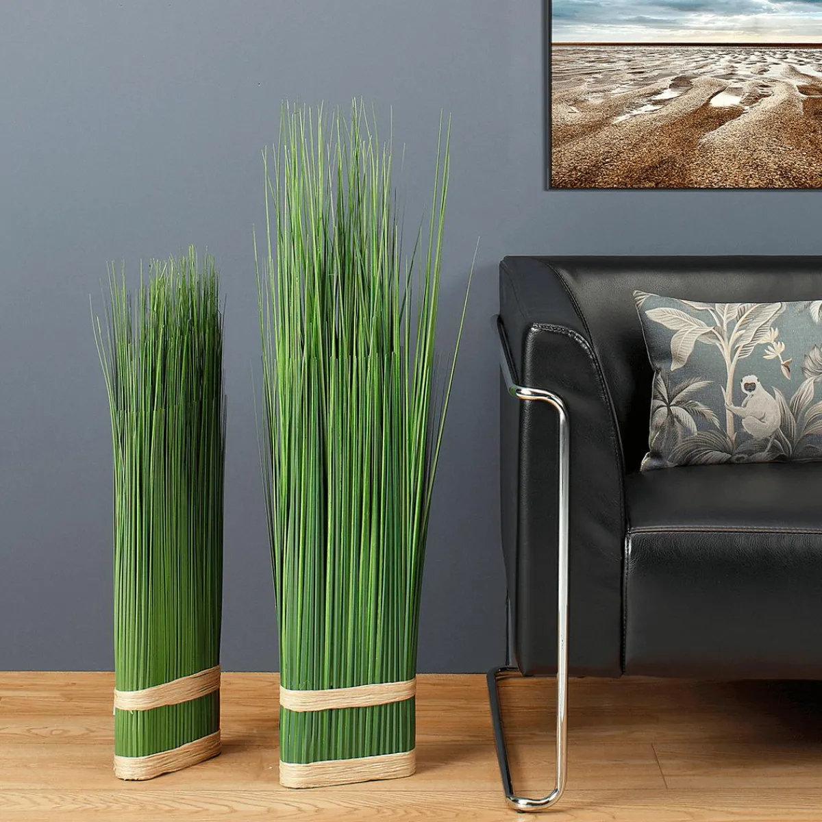 Hierba Decorativa>DecoWoerner Manojo De Hierba Decorativa 100 Cm verde