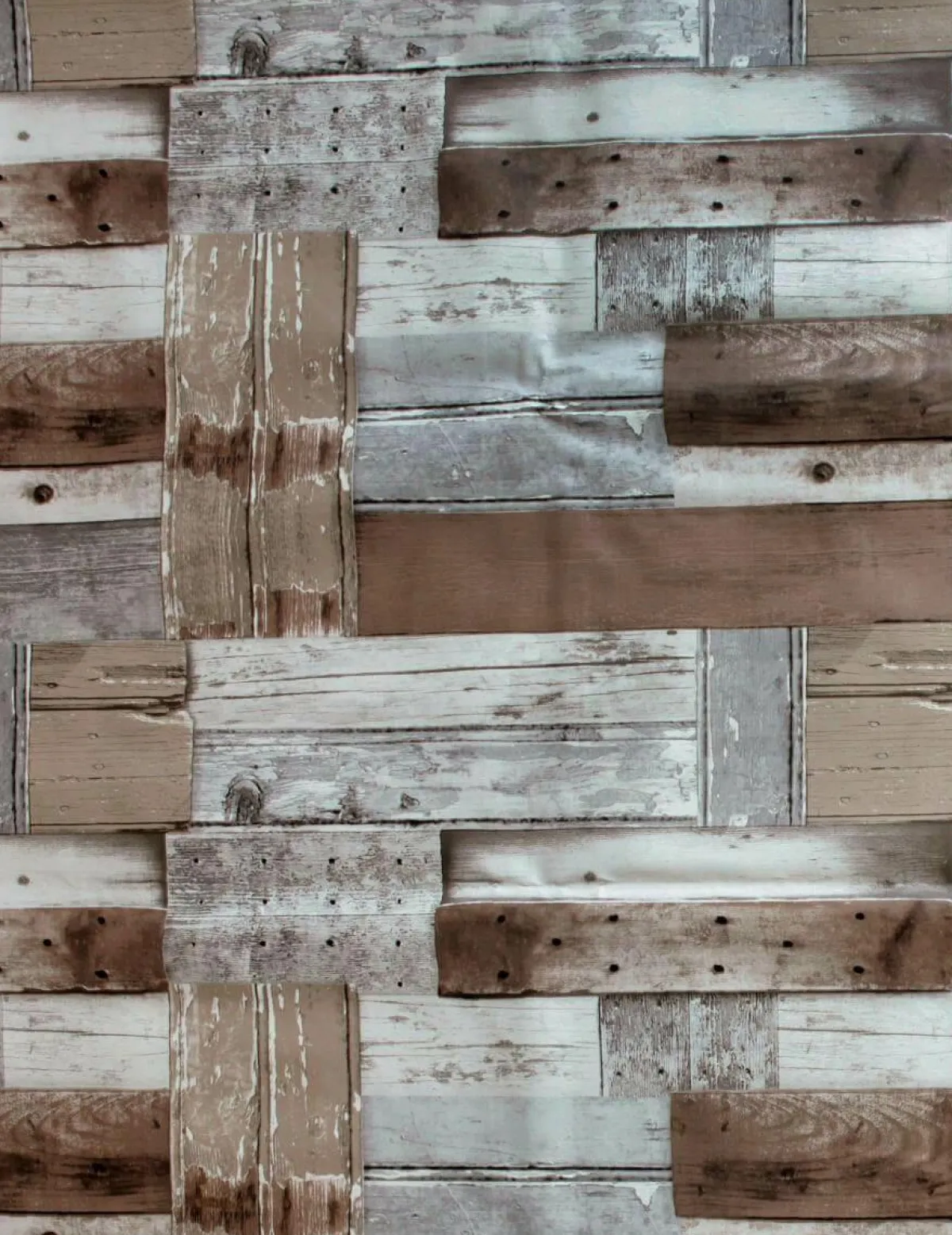 Láminas Y Películas Decorativas>DecoWoerner Mantel De Hule Lavable "Beach-Wood", Vendido Por Metro 140 Cm De Ancho marrón