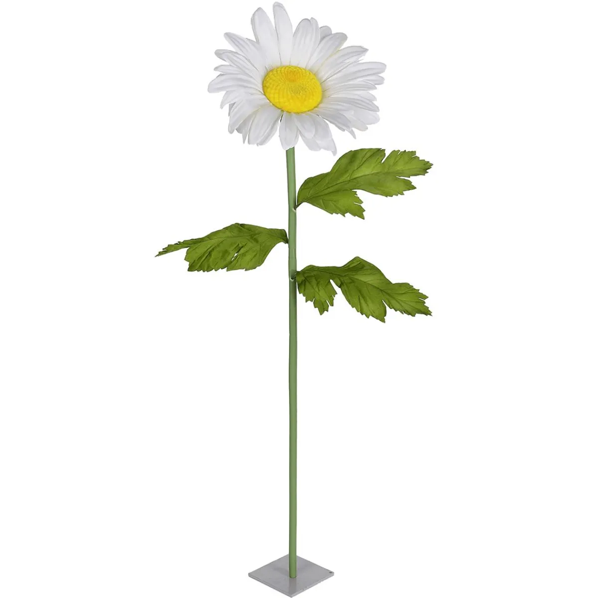 Decoración De Primavera|Flores Artificiales>DecoWoerner Margarita Artificial Gigante, 110 Cm blanco