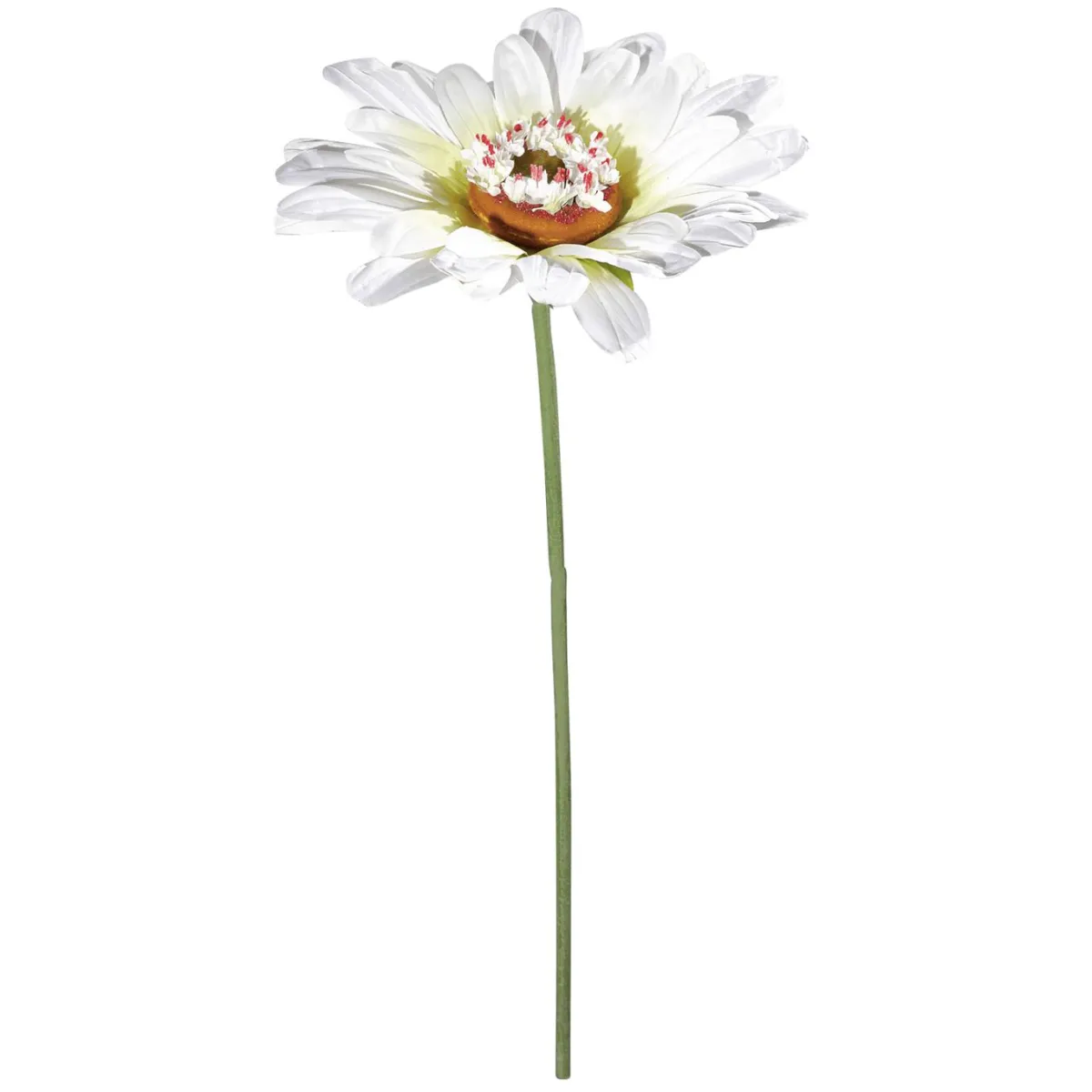 Decoración De Primavera|Flores Artificiales>DecoWoerner Margarita Gigante Blanca, 100 Cm, Ø 36 Cm blanco