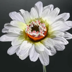 Decoración De Primavera|Flores Artificiales>DecoWoerner Margarita Gigante Blanca, 100 Cm, Ø 36 Cm blanco