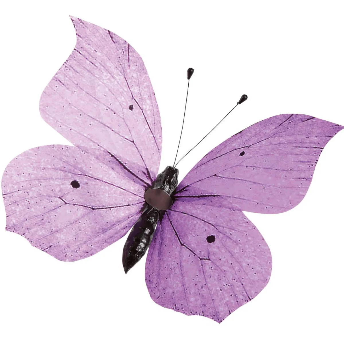 Decoración De Animales|Decoración De Primavera>DecoWoerner Mariposa Decorativa Púrpura, 30 Cm violeta