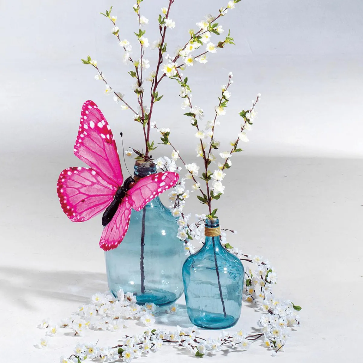 Decoración De Animales|Decoración De Primavera>DecoWoerner Mariposa Decorativa da, 80 Cm rosa