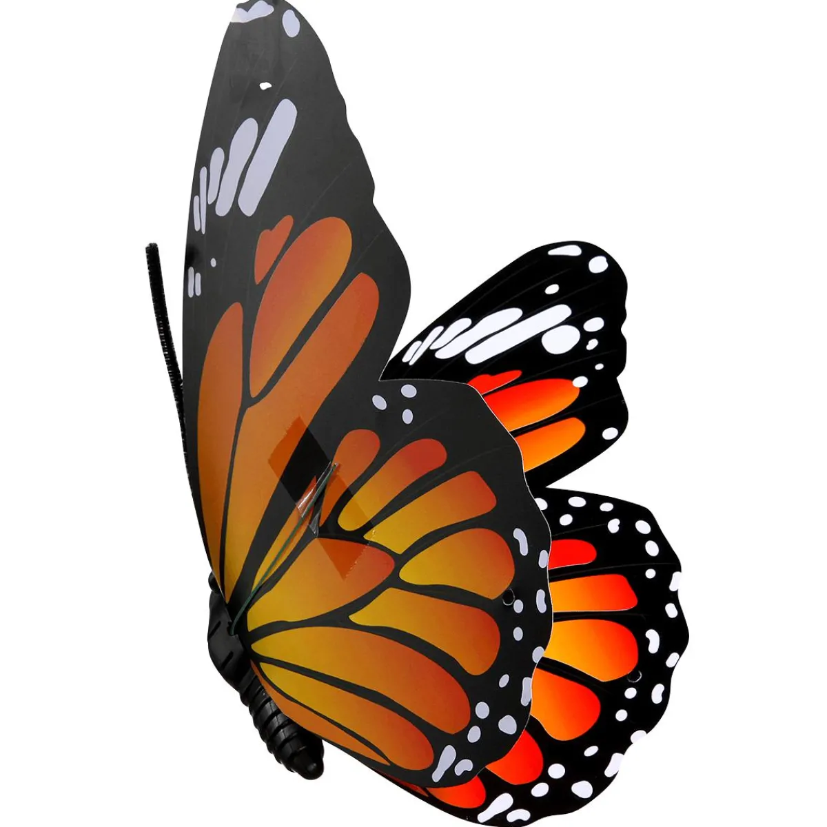 Decoración De Animales|Decoración De Primavera>DecoWoerner Mariposas Decorativas 40 Cm 3 Piezas naranja