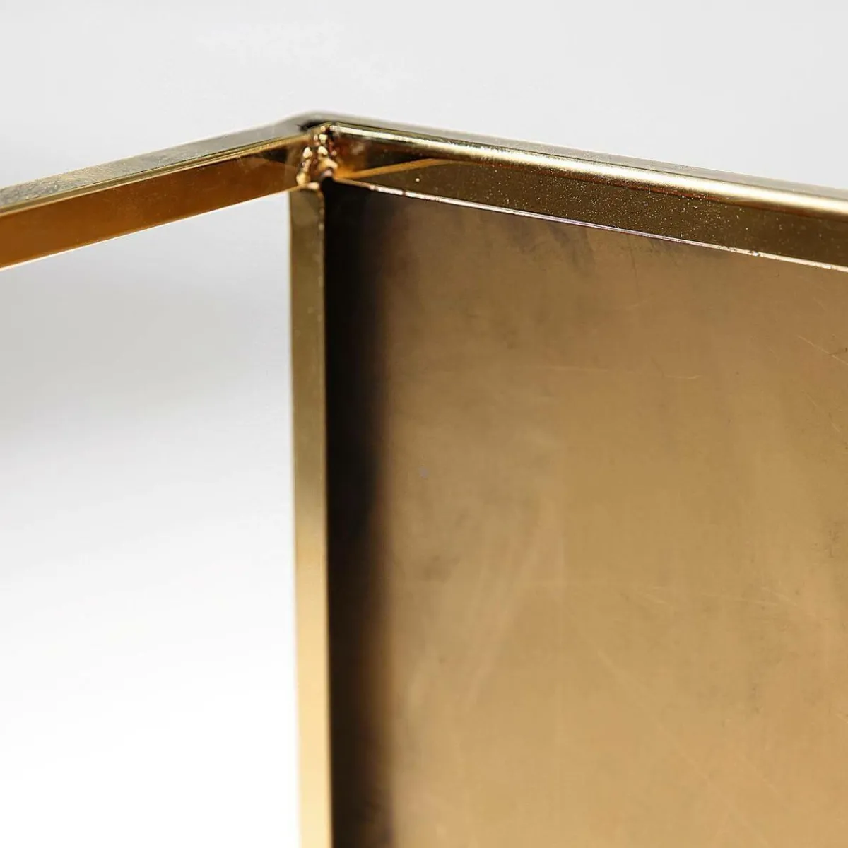 Expositores Para Tiendas|Macetas Y Artículos De Decoración>DecoWoerner Mesa De Metal 45 X 45 Cm, oro