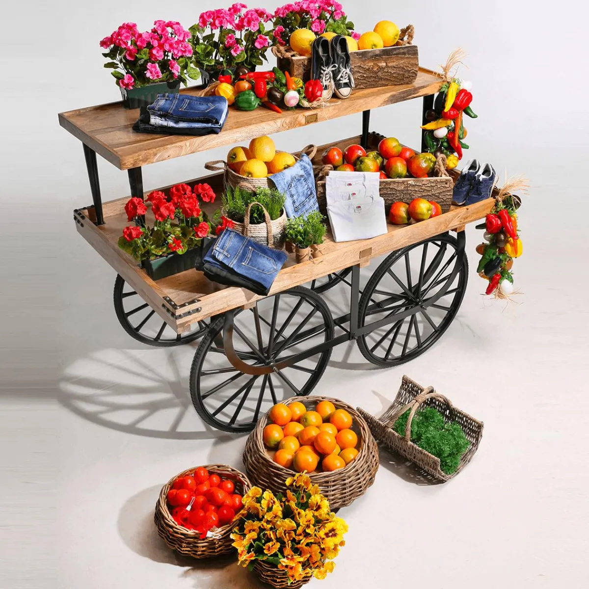 Plantas De Interior|Verduras Y Hierbas>DecoWoerner Mini Hierbas En Maceta 6 Piezas 15 Cm verde