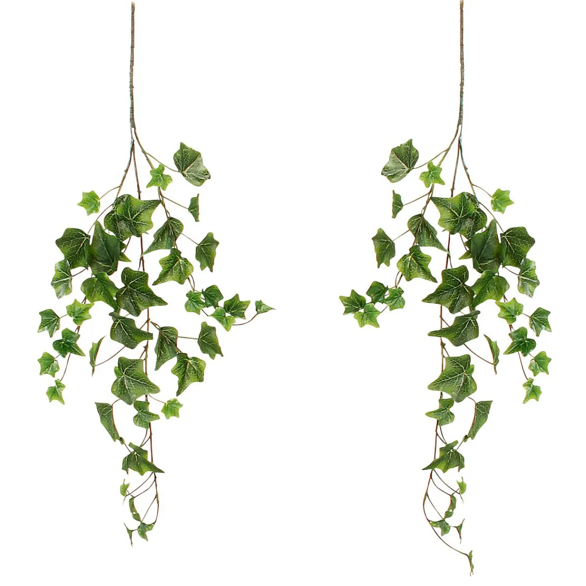 Decoración De Primavera|Ramas Y Ramitas>DecoWoerner Mini Rama De Hiedra De 58cm De Largo Pack De 2 s verde