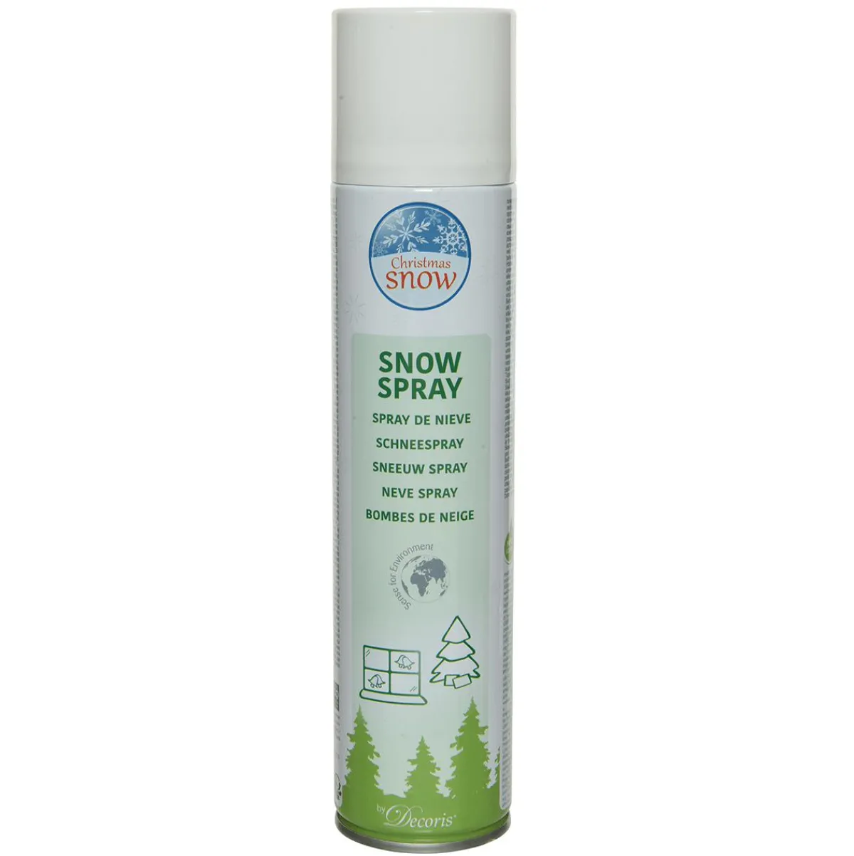 Ayudas Y Herramientas De Decoración|Decoración De Invierno>DecoWoerner Nieve En Aerosol blanco