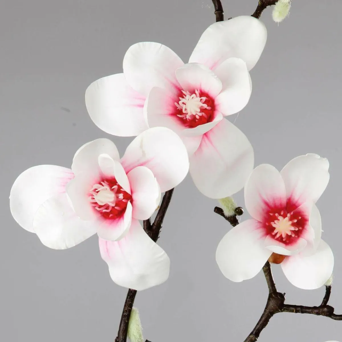 Decoración De Primavera|Ramas Y Ramitas>DecoWoerner Noble Rama De Magnolia Artificial, Rosado, 100 Cm multicolor