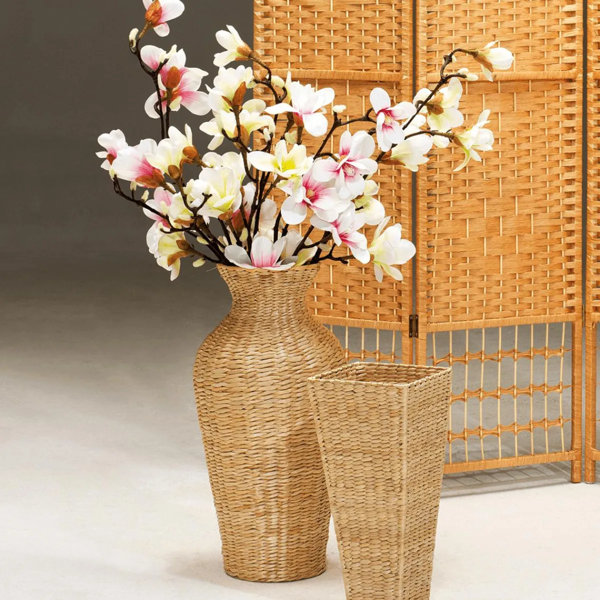 Decoración De Primavera|Ramas Y Ramitas>DecoWoerner Noble Rama De Magnolia Artificial, Rosado, 100 Cm multicolor