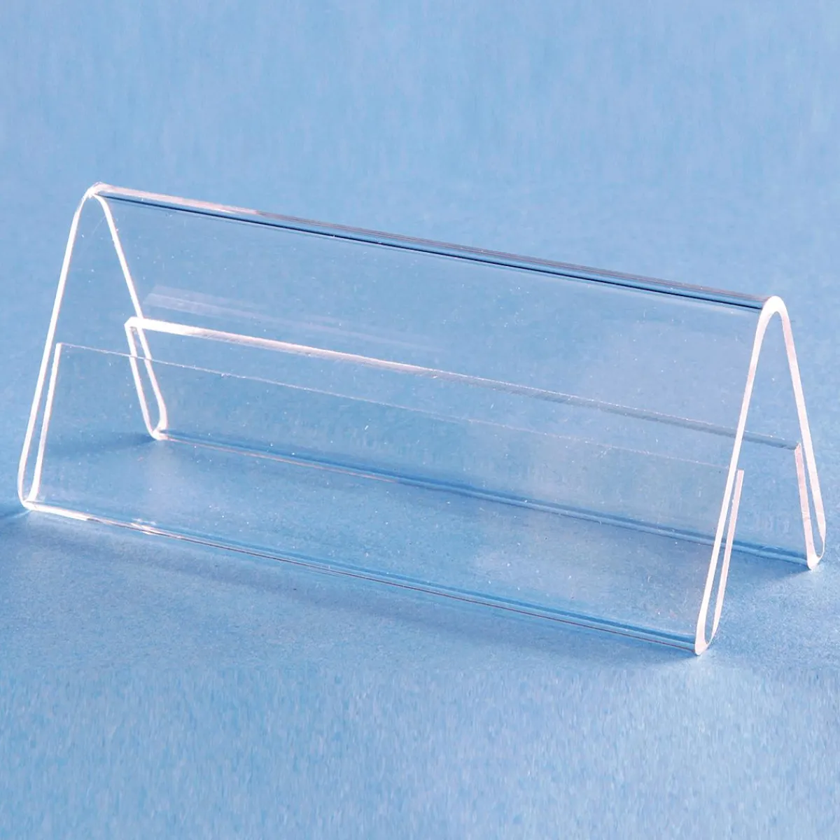 Etiquetaje>DecoWoerner Palomilla De Material Acrílico, 10 X 4 Cm transparente
