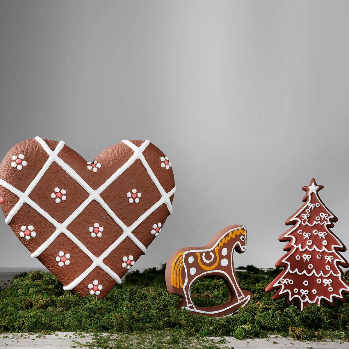 Chupetes Xxl|Figuras De Navidad>DecoWoerner Pan De Especias "Abeto" Alimento De Imitación 40 Cm marrón