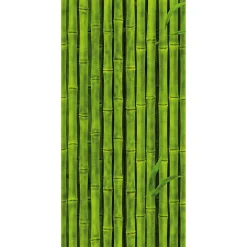 Pancartas Temáticas|Pancartas De Verano>DecoWoerner Pancarta De Tela Ignífuga "cañas De Bambú s" En Tela De Bandera 100 X 200 Cm verde