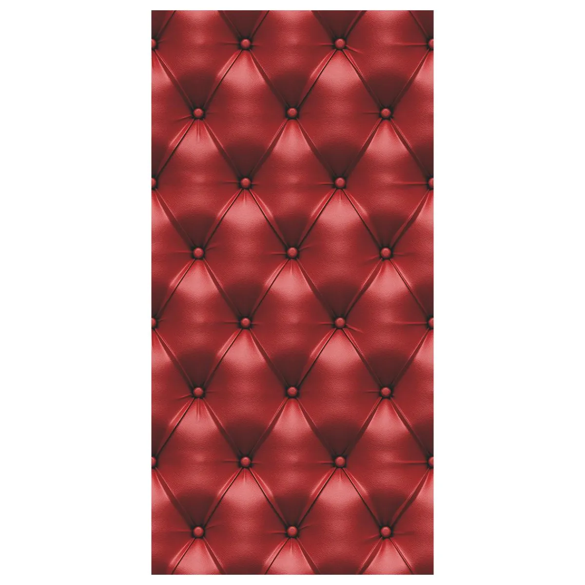 Pancartas Temáticas>DecoWoerner Pancarta De Tela Ignífuga "acolchada Roja" De 100 X 200 Cm rojo