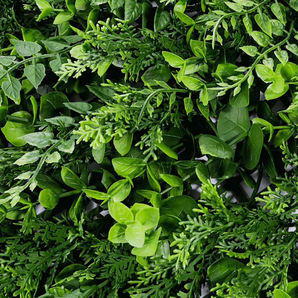 Decoración De Verano|Decoración De Primavera>DecoWoerner Panel Artificial De Eucalipto Y Helecho Premium, 50 X 50 Cm verde