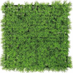Decoración De Verano|Decoración De Primavera>DecoWoerner Panel Con Hierba Artificial 50 X 50 Cm verde