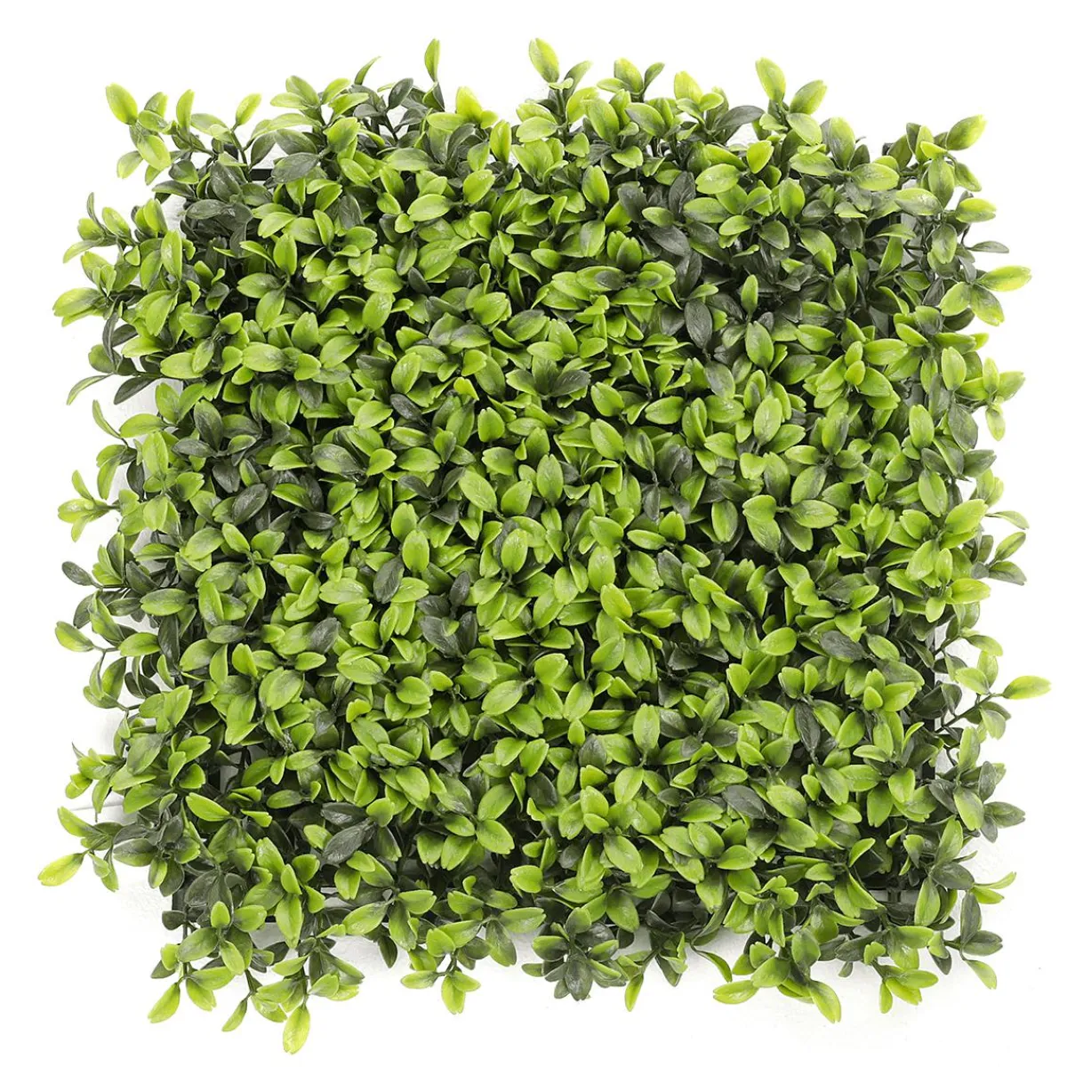 Decoración De Verano|Decoración De Primavera>DecoWoerner Panel De Arbusto Deluxe Artificial, 25 X 25 Cm verde