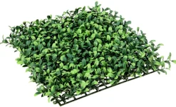 Decoración De Verano|Decoración De Primavera>DecoWoerner Panel De Arbusto Deluxe Artificial, 25 X 25 Cm verde