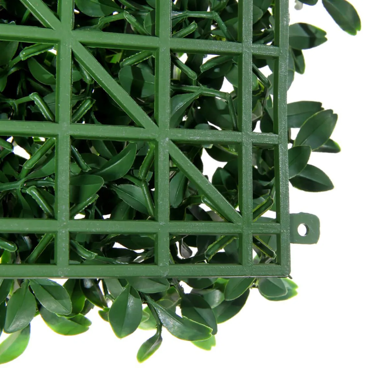 Decoración De Verano|Decoración De Primavera>DecoWoerner Panel De Arbusto Deluxe Artificial, 25 X 25 Cm verde