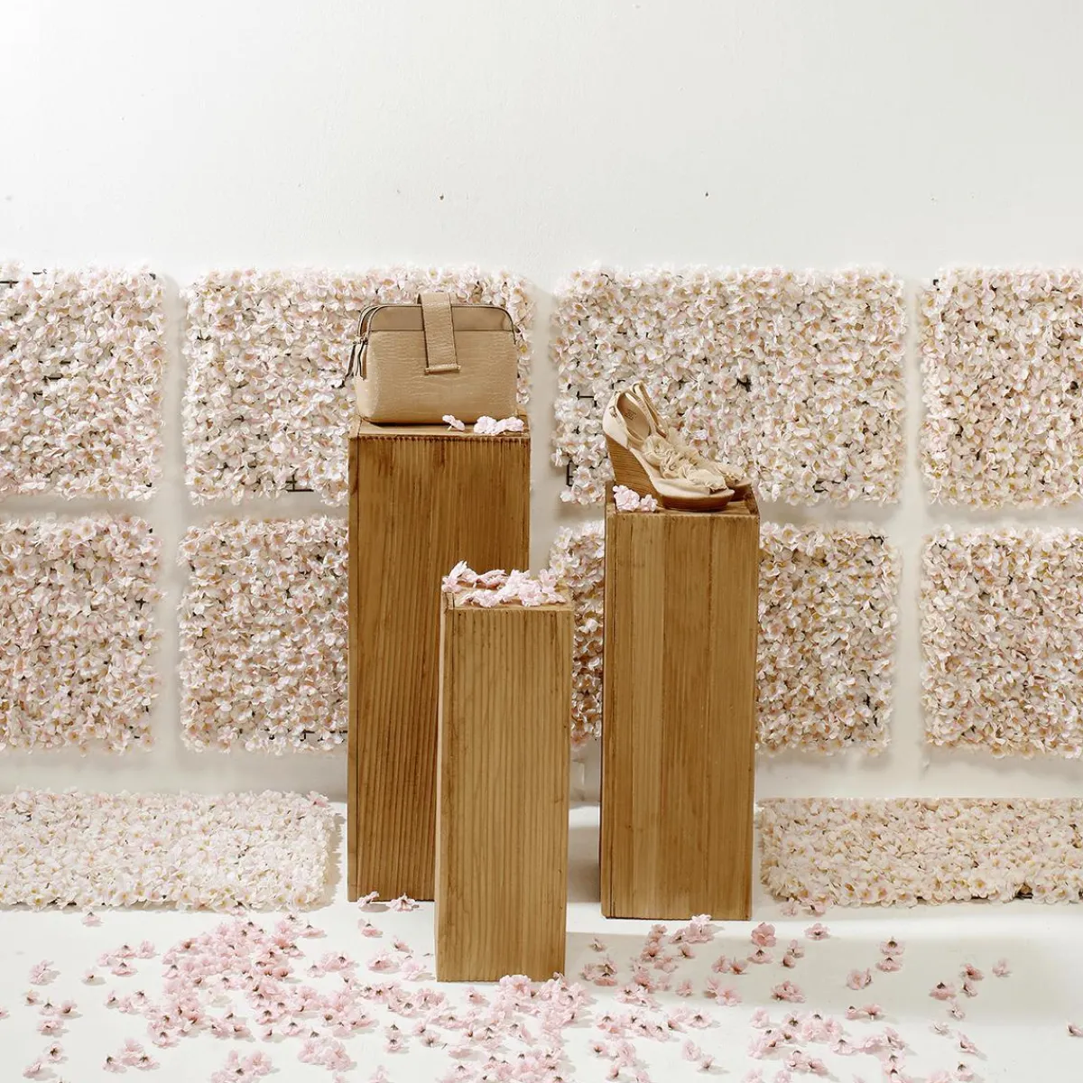 Paredes De Plantas>DecoWoerner Panel De Flores De Cerezo Artificial, 40 X 60 Cm rosa