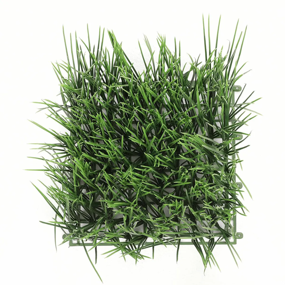 Decoración De Verano|Decoración De Primavera>DecoWoerner Panel De Hierba Deluxe Artificial, 25 X 25 Cm verde