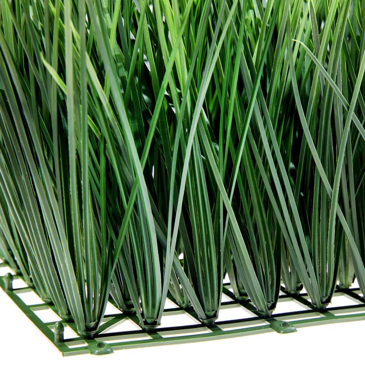 Decoración De Verano|Decoración De Primavera>DecoWoerner Panel De Hierba Deluxe Artificial, 25 X 25 Cm verde