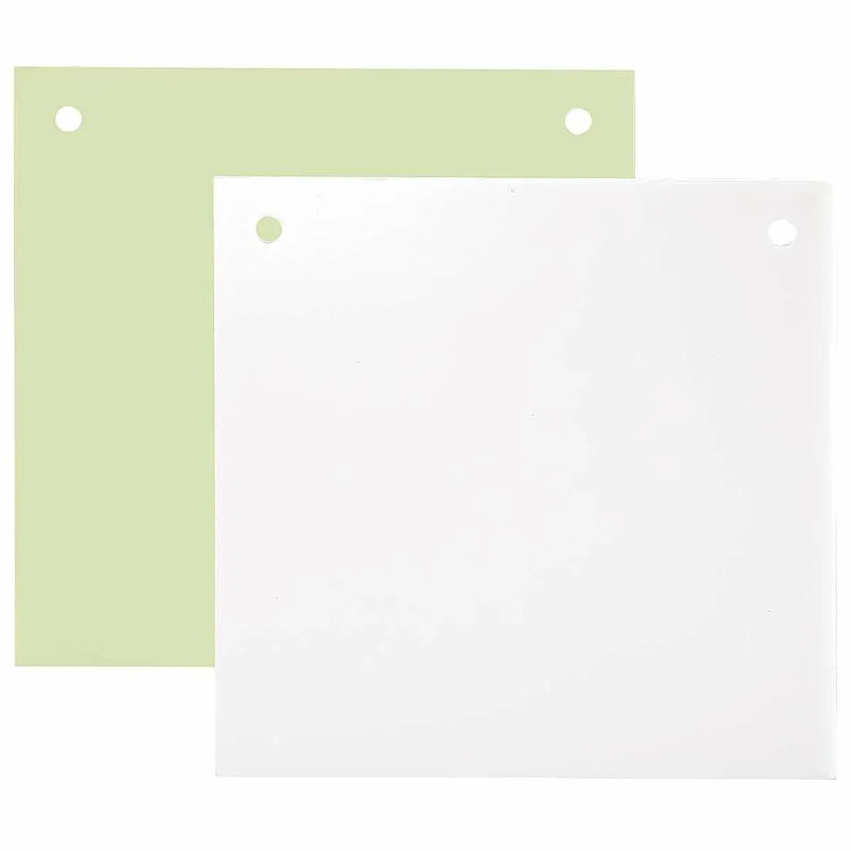 Decoración De Primavera>DecoWoerner Panel Decorativo Cuadrado 50 X 50 Cm Pastel/blanco verde