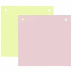 Decoración De Primavera>DecoWoerner Panel Decorativo Cuadrado 60 X 60 Cm /amarillo Pastelero rosa
