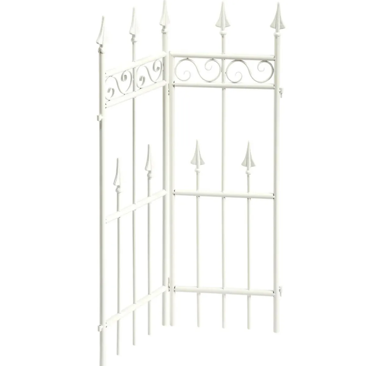 Expositores Para Tiendas>DecoWoerner Pantalla De Metal, 90 Cm De Altura blanco