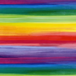 Papel De Regalo>DecoWoerner Papel De Regalo A Rayas De Colores 50 Cm X 50 M multicolor