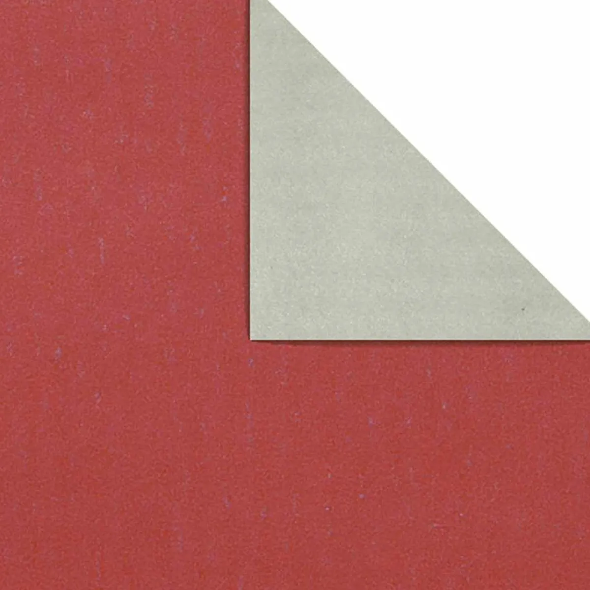 Papel De Regalo>DecoWoerner Papel De Regalo Bicolor 50 Cm, 100 M, Plata rojo