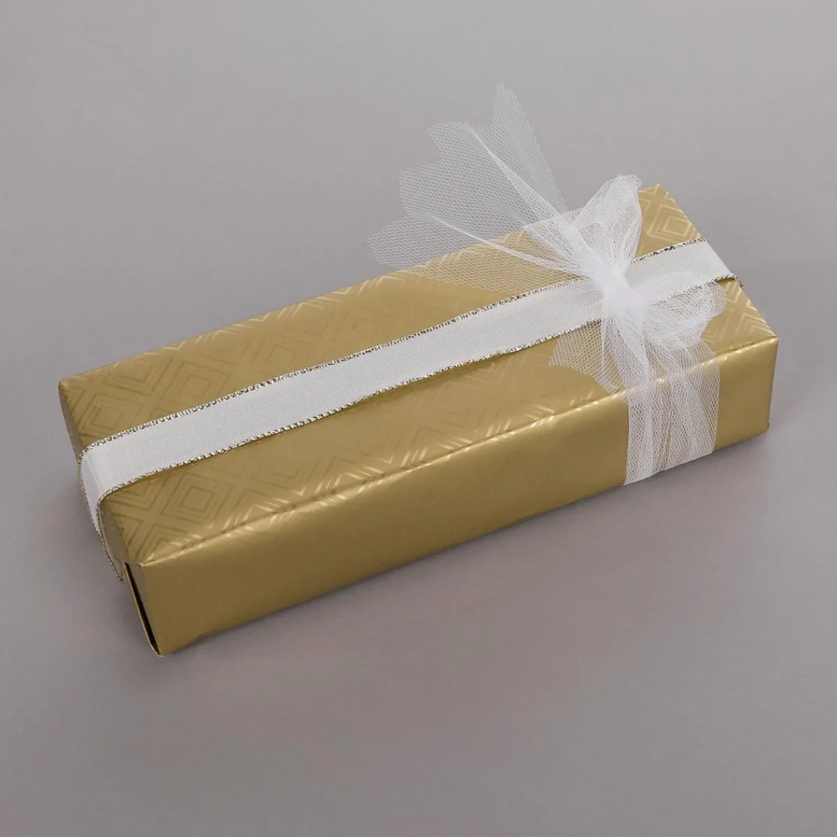 Papel De Regalo|Go Green - Envoltorio Para Regalo Ecológico>DecoWoerner Papel De Regalo Dorado Sostenible Con Motivos Geométricos Brillantes - Bobina De Papel De Regalo De 50 M oro