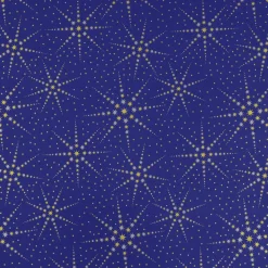 Papel De Regalo>DecoWoerner Papel De Regalo Estrellas / Dorado / Plateado azul