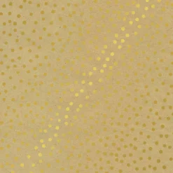 Papel De Regalo|Go Green - Envoltorio Para Regalo Ecológico>DecoWoerner Papel Kraft Reciclado Con Pequeños Puntos Dorados - Rollo De Papel De Envolver De 50 M oro