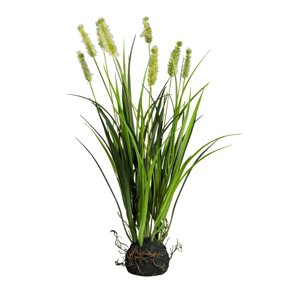 Hierba Decorativa>DecoWoerner Paquete De Césped Artificial Con Soporte Para Frutas En Bola De Tierra 48 Cm verde