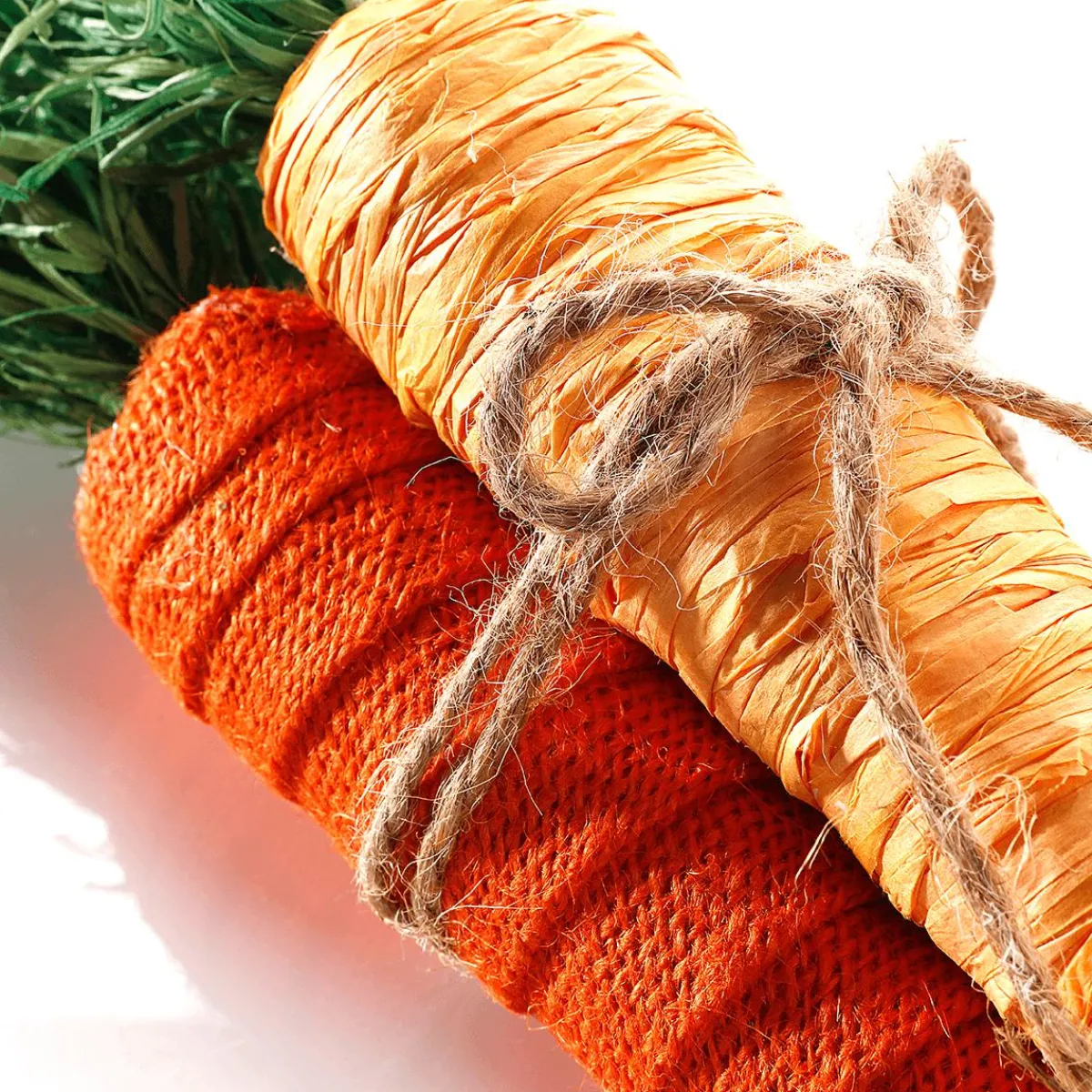 Decoración De Pascua>DecoWoerner Paquete De Zanahorias De Papel 3 Piezas De 29 Cm De Altura naranja