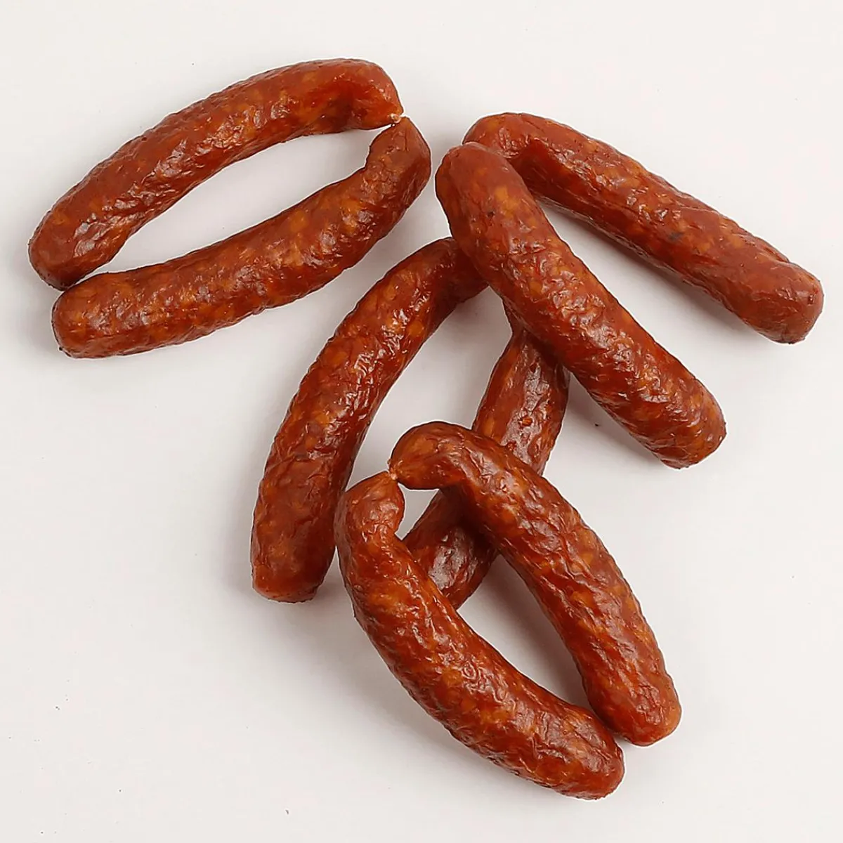 Carnes Y Embutidos>DecoWoerner Pareja De Bergisches Mettwurst, Muñeco De Comida 13 Cm rojo