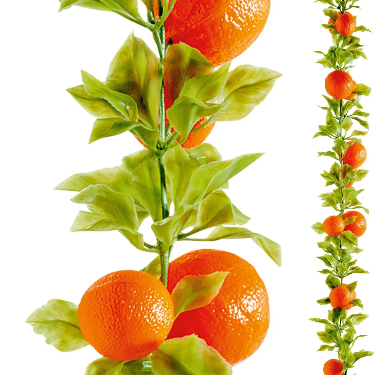 Guirnaldas Y Vides|Frutas>DecoWoerner Parra De Naranjo Artificial 200 Cm naranja