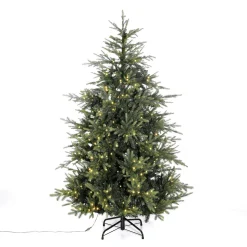 Árboles De Navidad Artificiales>DecoWoerner Pícea Artificial Con LED 210 Cm verde