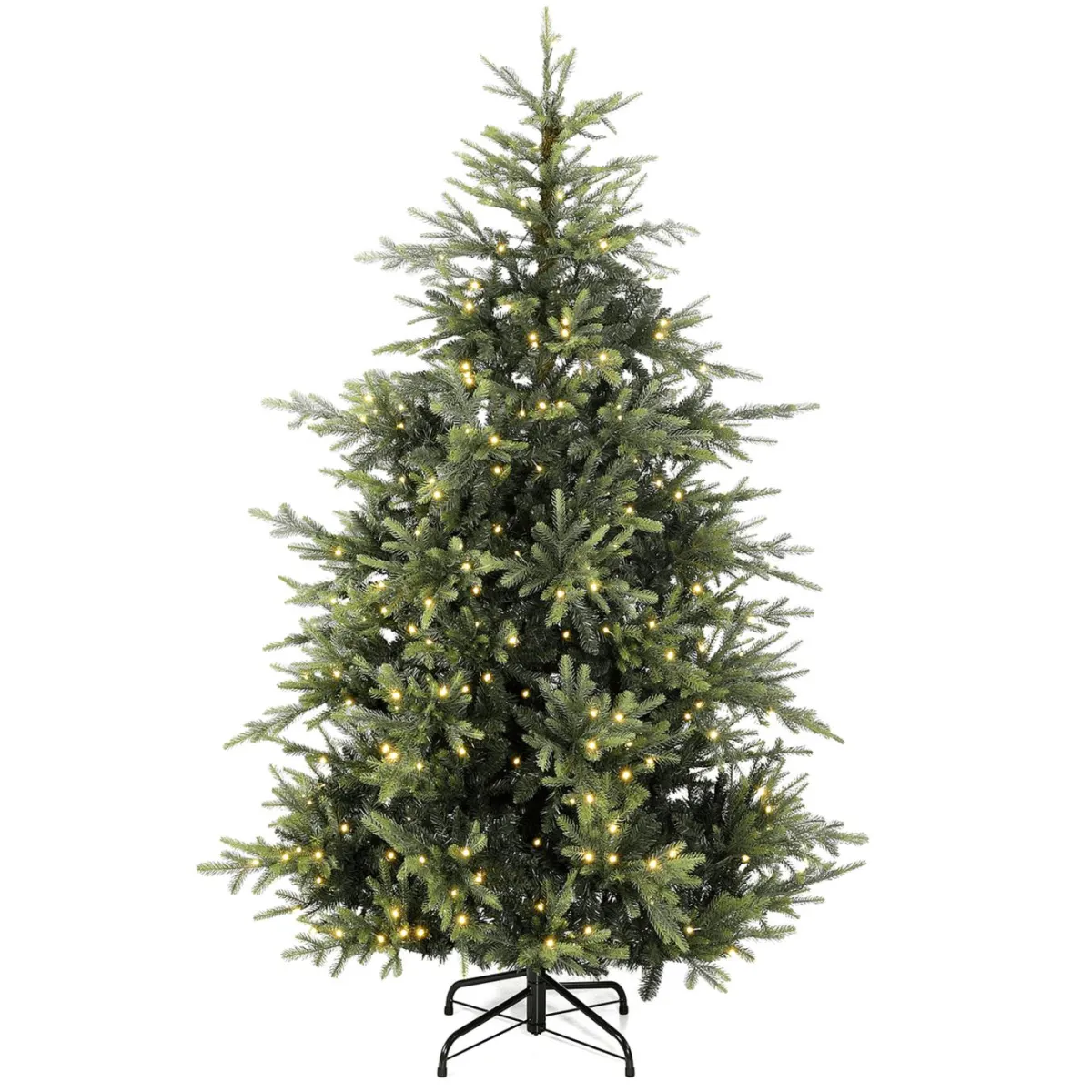 Árboles De Navidad Artificiales>DecoWoerner Pícea Artificial Con LED 210 Cm verde