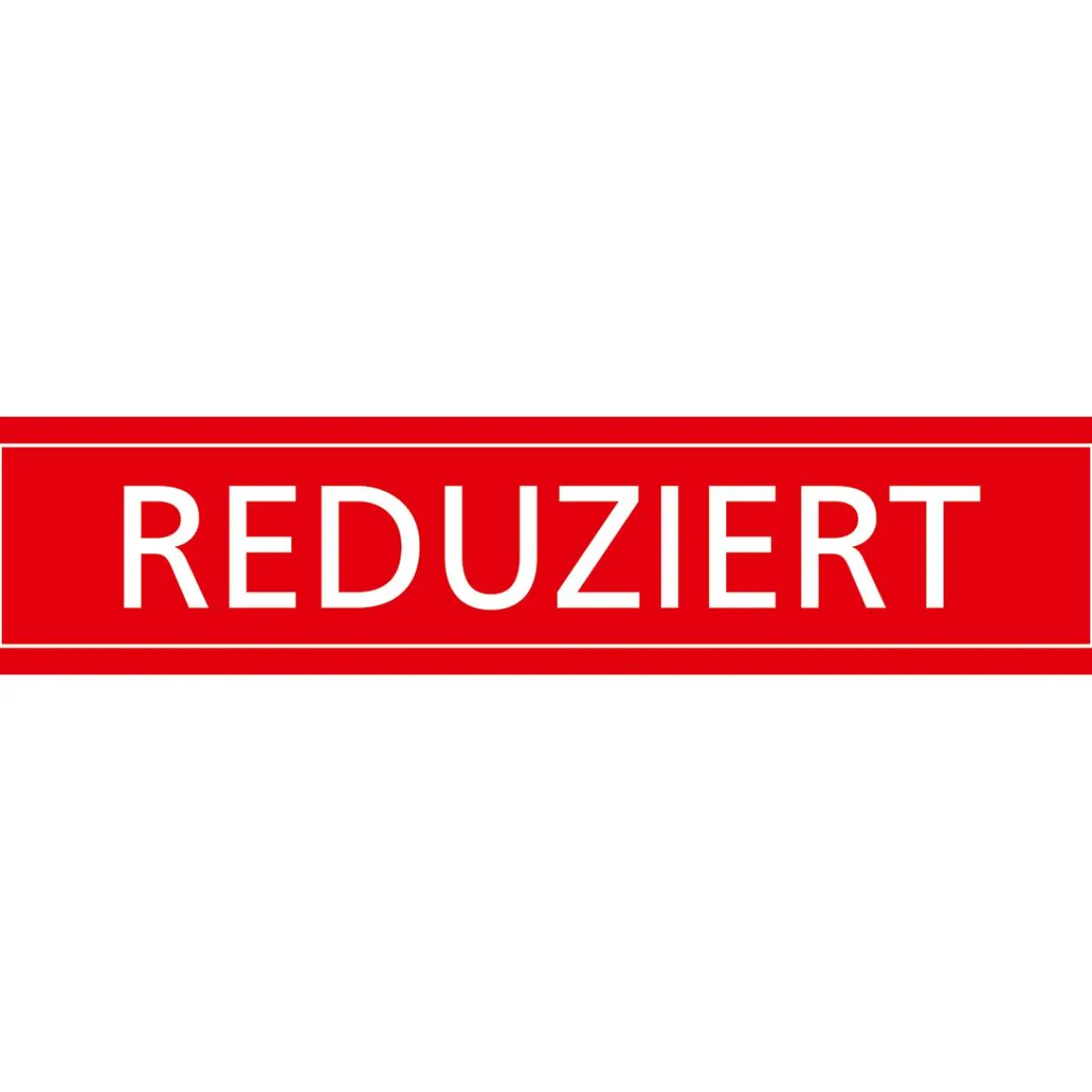 Material De Rebajas>DecoWoerner Pegatina Para Ventanas "¡Rebajado!" rojo