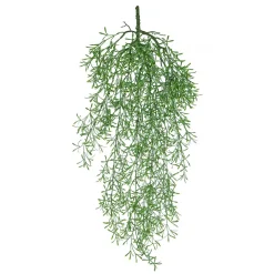 Plantas Verdes|Plantas Colgantes>DecoWoerner Percha Bambú Artificial Ignífuga 75 Cm verde