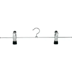 Perchas>DecoWoerner Percha Con Pinzas Maxi 40 Cm, 1 Caja De 100 Piezas plata