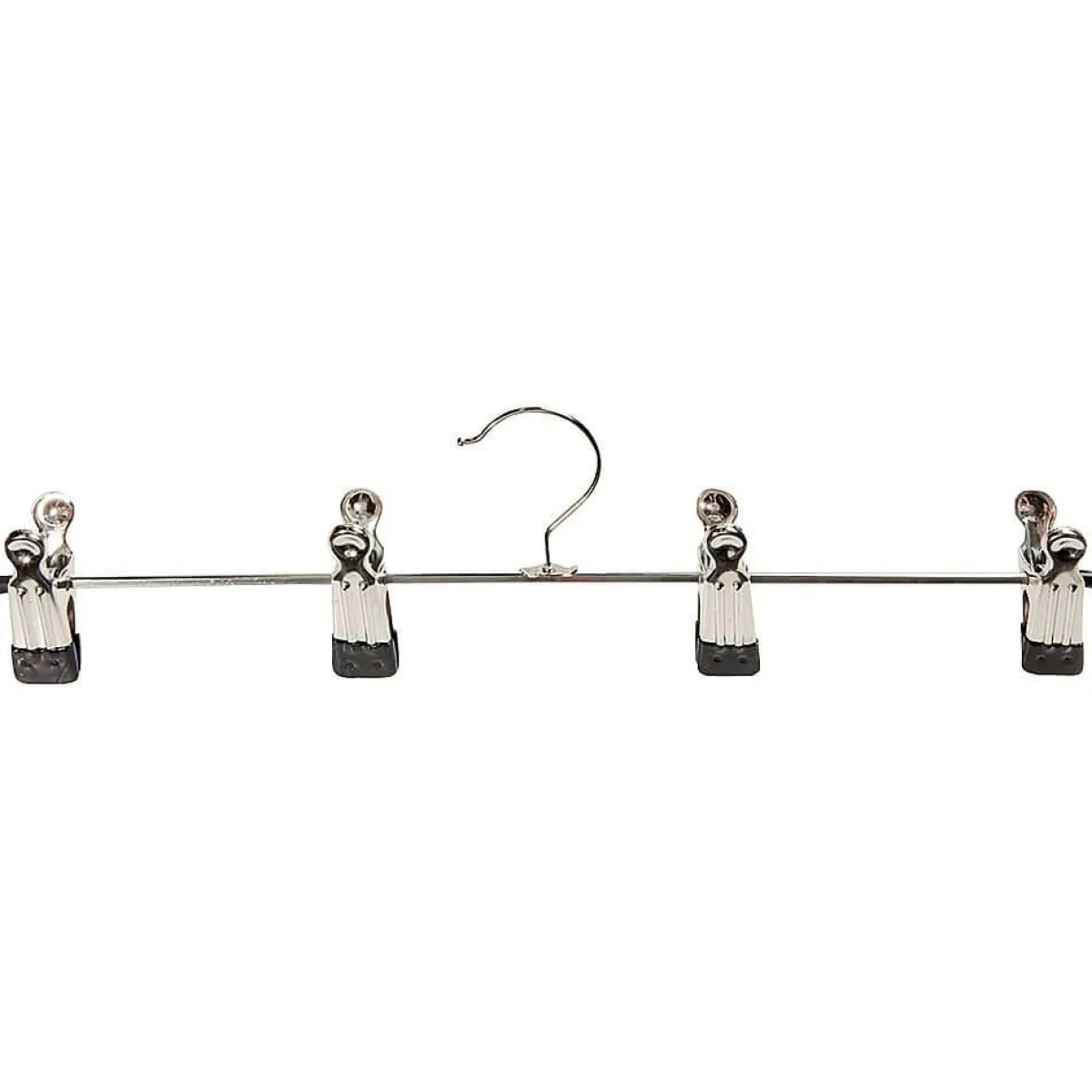 Perchas>DecoWoerner Percha Con Pinzas Quatro 40 Cm, 1 Paquete De 10 Piezas plata