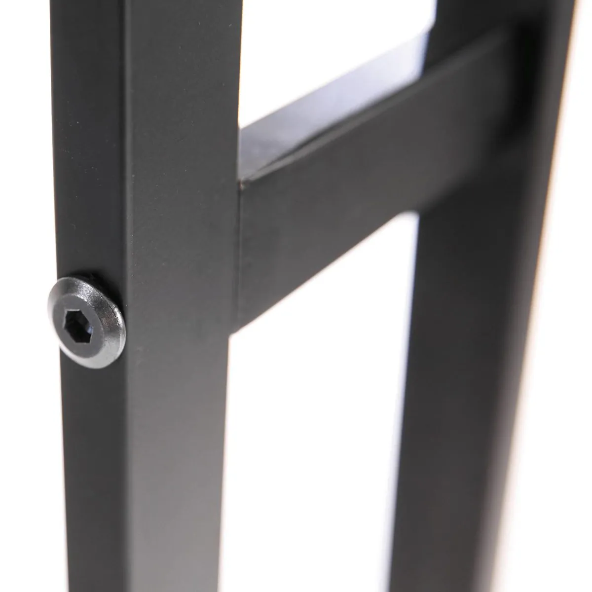 Percheros>DecoWoerner Perchero Metálico NOVUS, 2 Brazos, 138 Cm negro