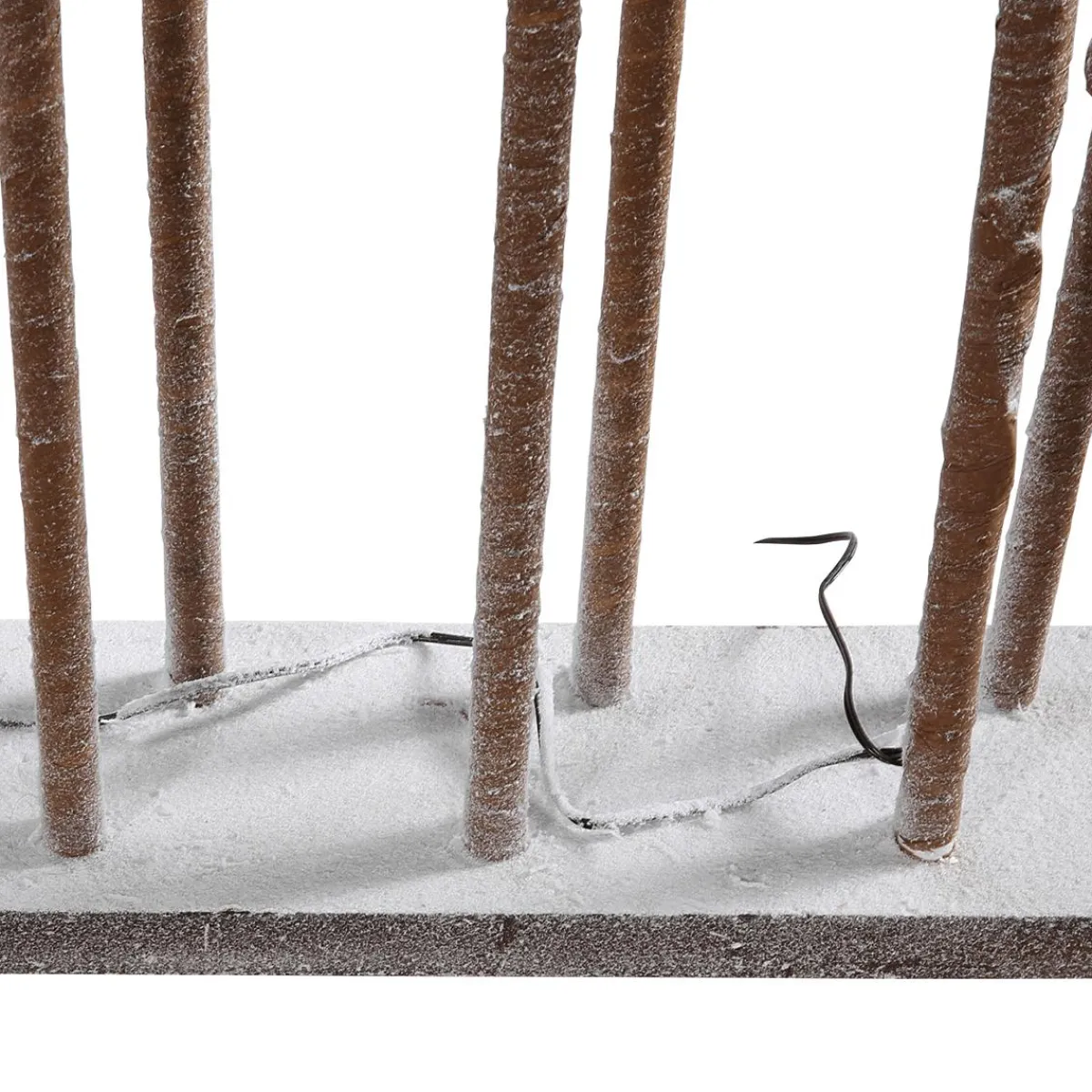 Decoración De Invierno|Árboles Artificiales>DecoWoerner Pino Con Ramas De Luz LED, LED Cálido, 130 Cm marrón